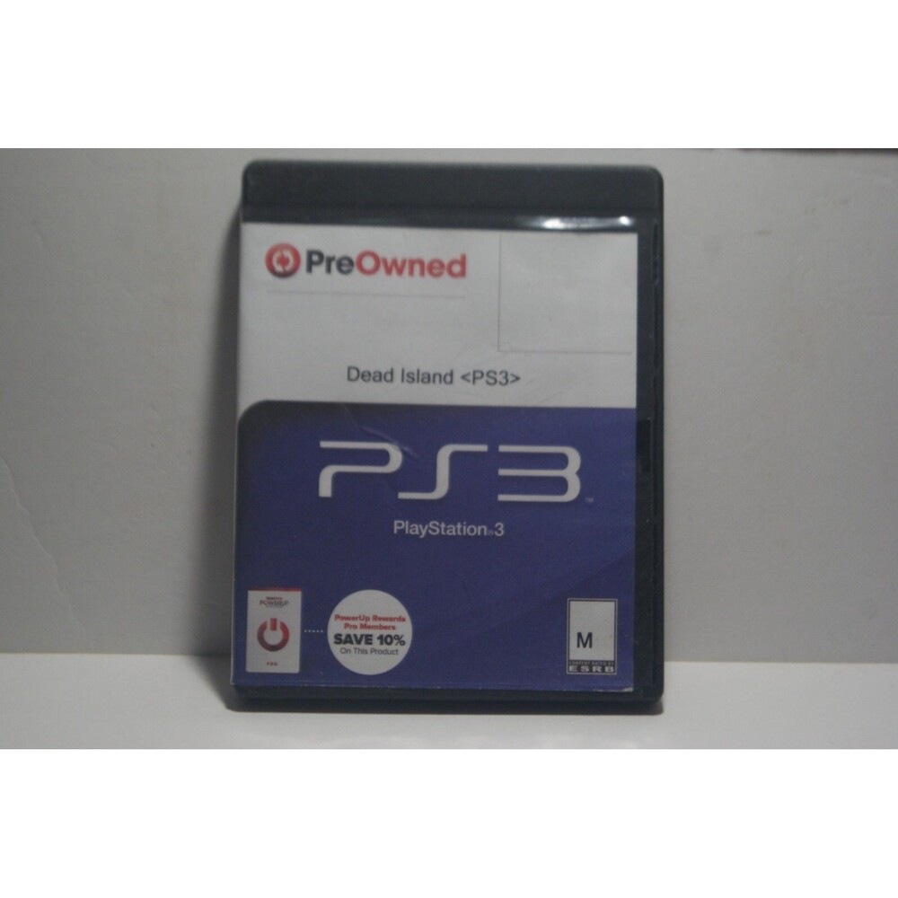 Dead Island PS3 PlayStation 3 2011 Zombie Survival Sim Game Gamestop Case
